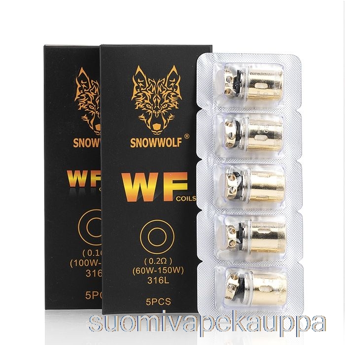 Vape Box Snowwolf Wolf Wf Vaihtokelat 0,13 Ohm Wf-m Mesh Kelat